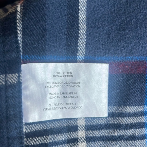 Eddie Bauer Flannel Button Down - Picture 5 of 5